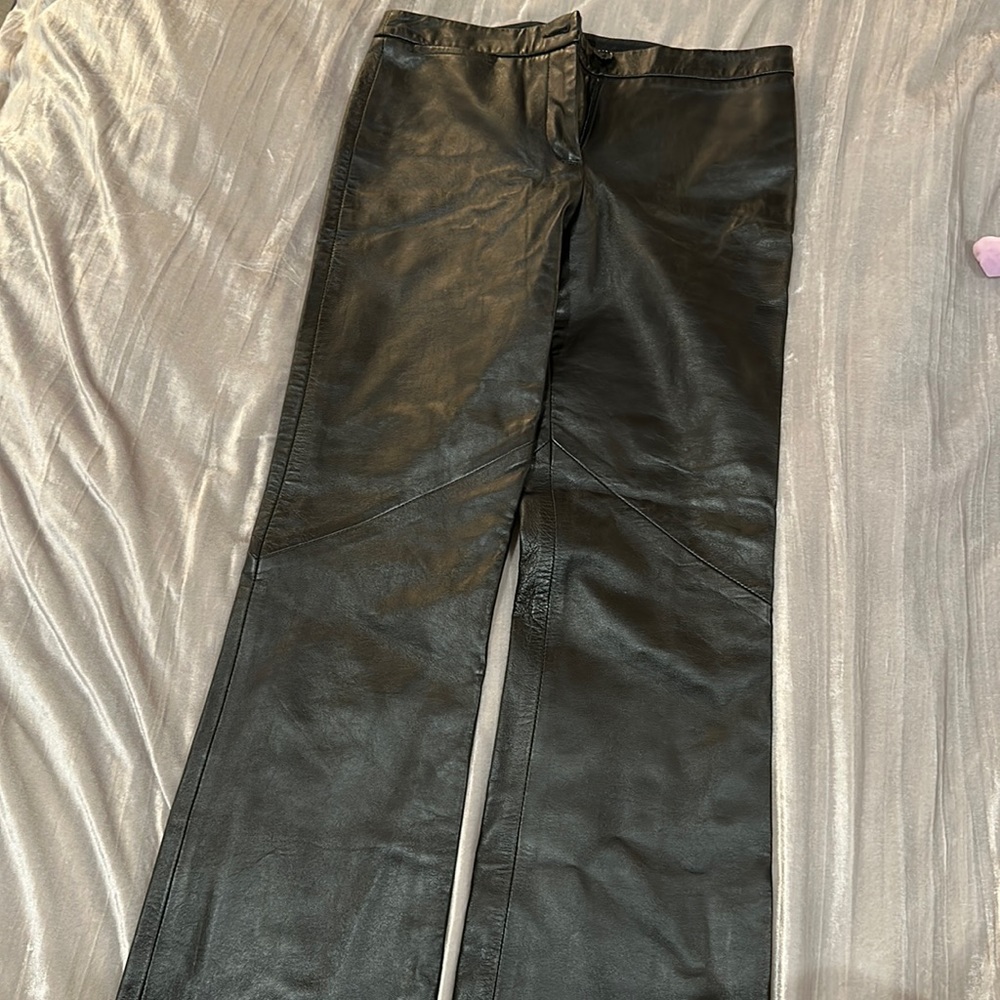 Leather pants